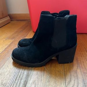 Black booties